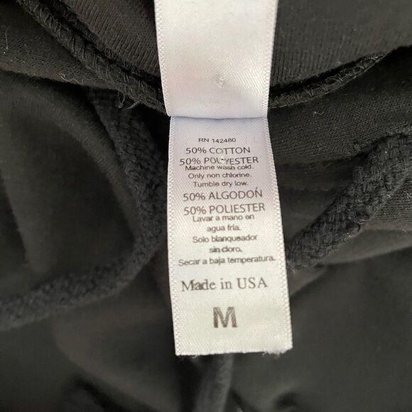 🟢Over the Limit Black super Cropped Hoodie size M - Picture 5 of 6